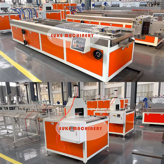 PE WPC WPC プロファイル マシン プラットフォーム複合フローリング押出生産ライン プラスチック機械押出機
