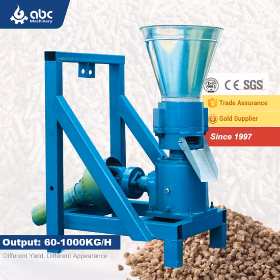 CE 付き馬の飼料加工機械羊家畜飼料ペレット ミル