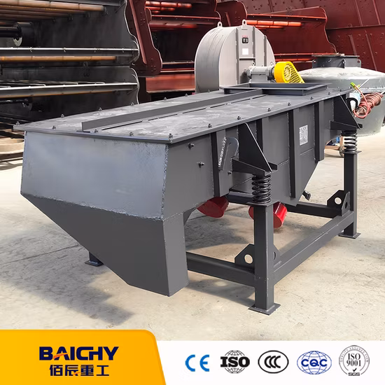 工業用砂ふるい機（珪砂、砂利、振動ふるい、鉱山、直線ふるい機）